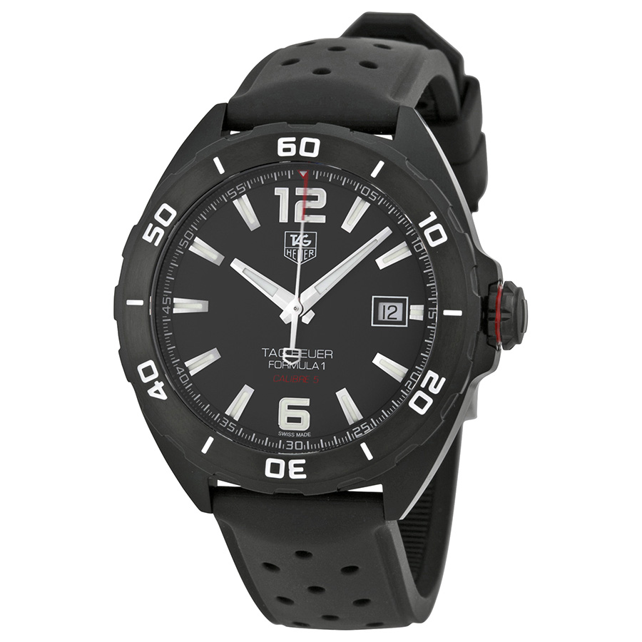 Tag Heuer WAZ2115FT8023: Swiss Clone Aviator Automatic 45mm Black Dial Watch