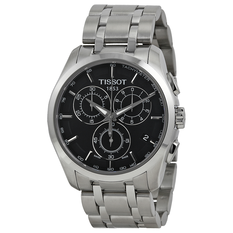 Tissot Couturier T035.617.11.051.00 Jet Black Automatic Luxury Clone Watch