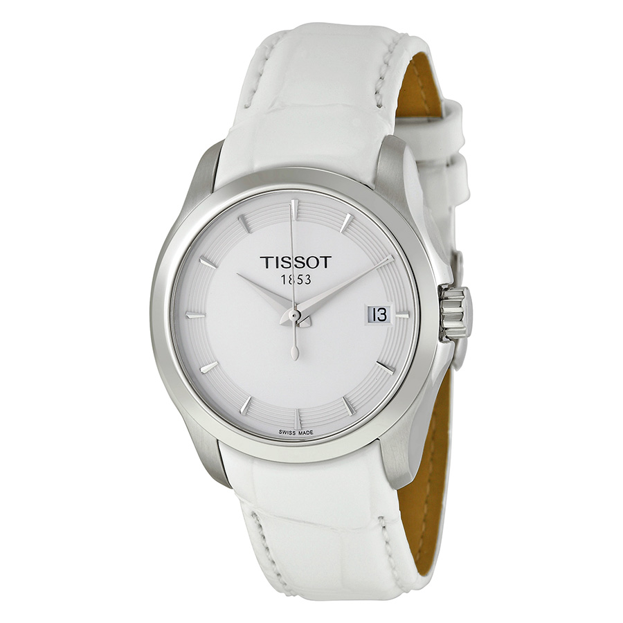 Tissot Couturier Swiss Clone 36mm White Dial Automatic Ladies Watch