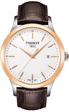 Tissot Couturier Swiss Automatic Steel Chronograph Black Face Watch