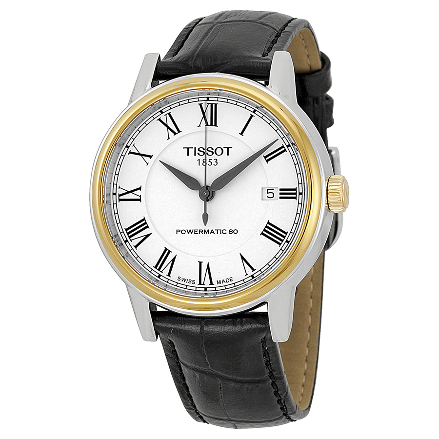 Tissot Powermatic Chronograph Automatic Jet Black Watch - 80m Water Resistant