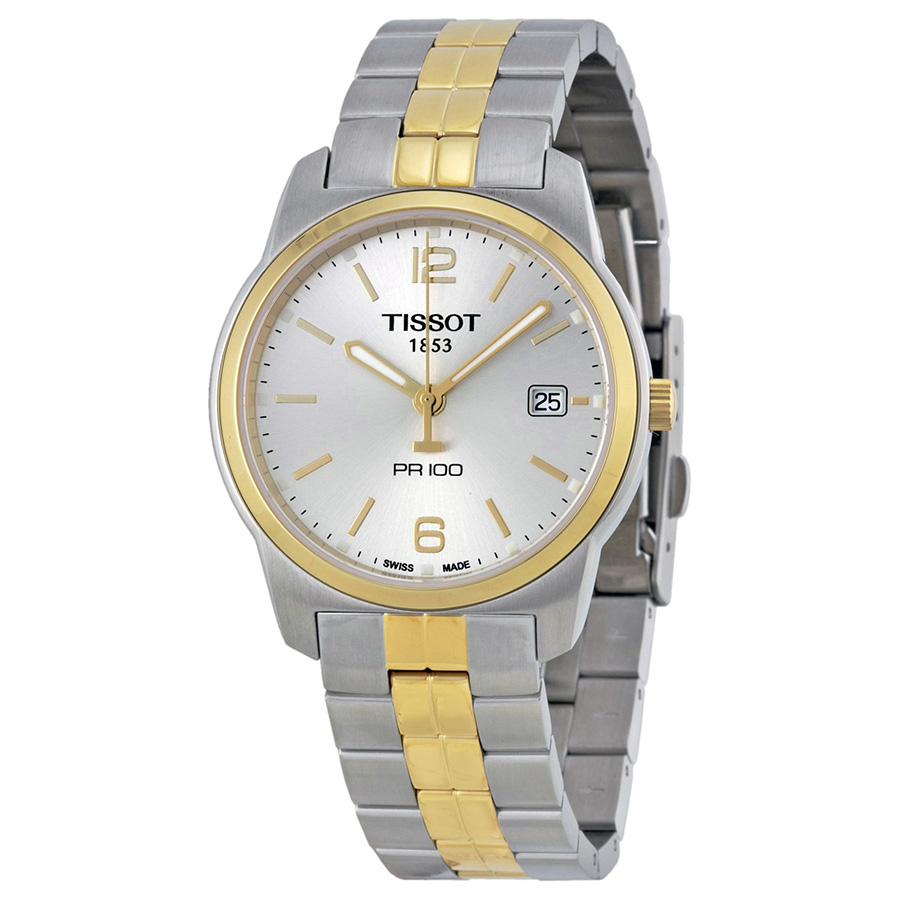 Tissot PR 100 Automatic Steel Black Dial Men's Watch