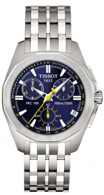 Tissot PRC 100 Dive Master Clone 43mm Auto Black Bezel Steel Watch