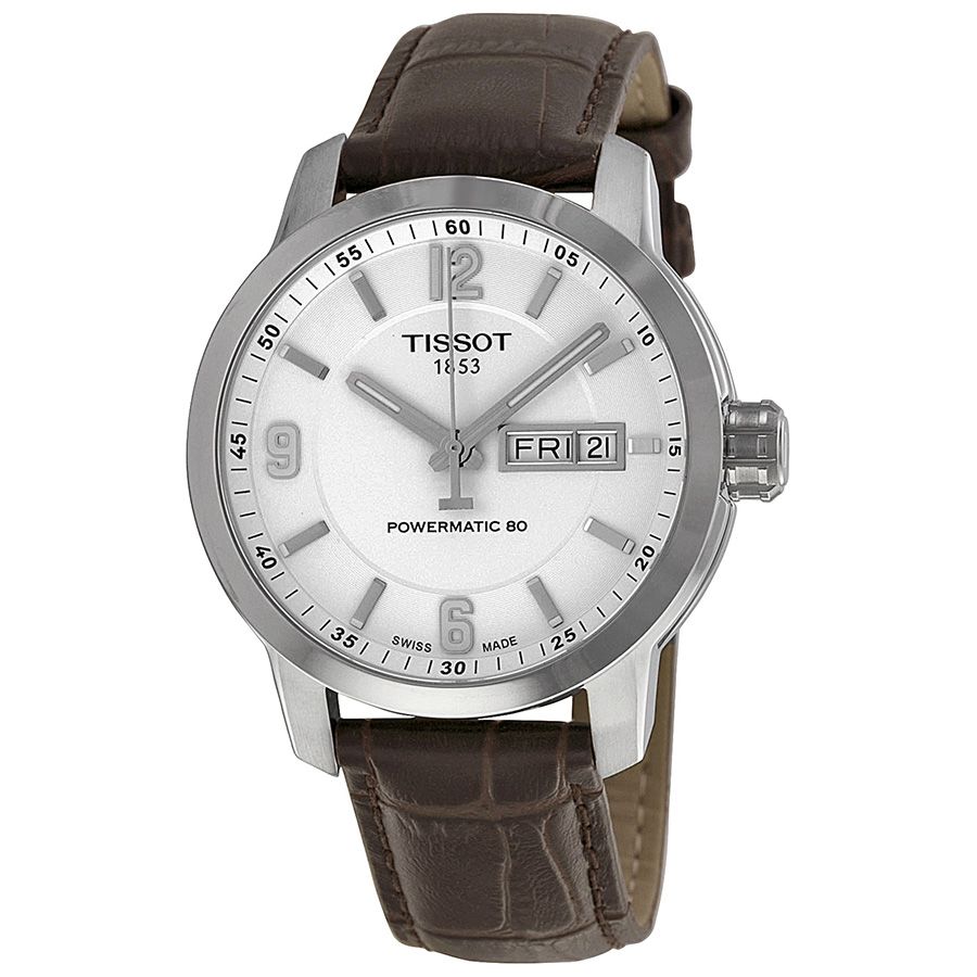 Tissot PRC 200 Dive Watch - Swiss Automatic Steel Case, Black Face, 200M Water-Resistant