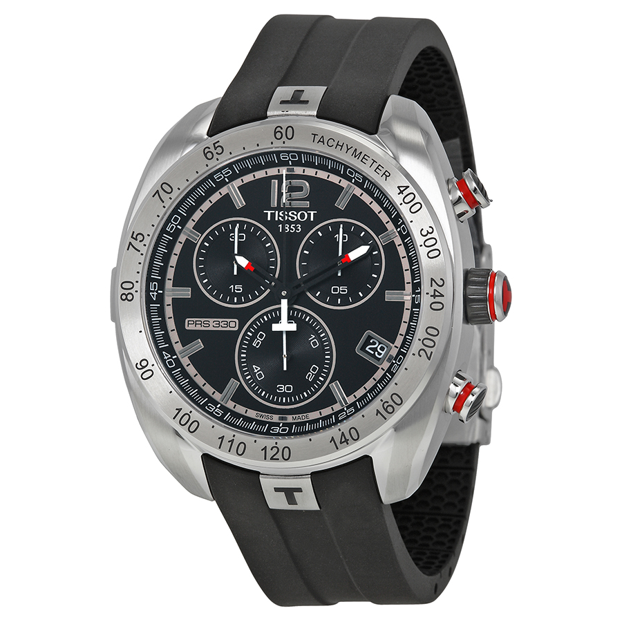 Stunning Tissot PRS330 Clone: Automatic, Stainless, Jet Black Face, 30m Water Resistant Watch