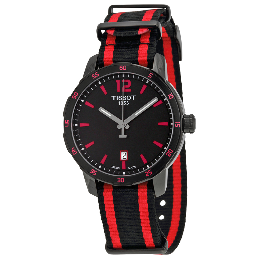 Swiss Tissot Quickster Reps Chrono Black Dial Automatic 41mm Watch