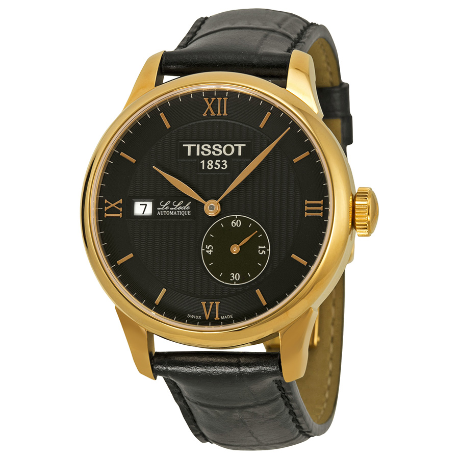 Tissot T-Classic Black Chronograph Steel Automatic Watch - Durable Design