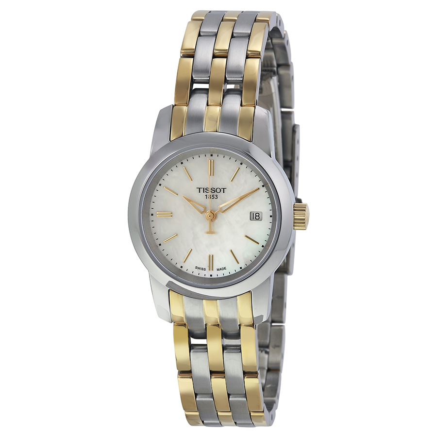 Tissot T-Classic Elegant Rose Gold Dial Ladies Watch - Automatic Beauty