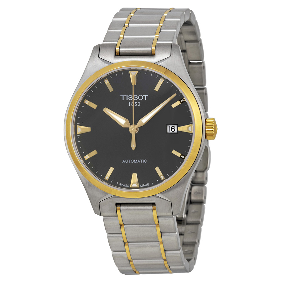 Tissot T-Classic Collection Automatic 40mm Steel Case Jet Black Dial Water Resistant Watch