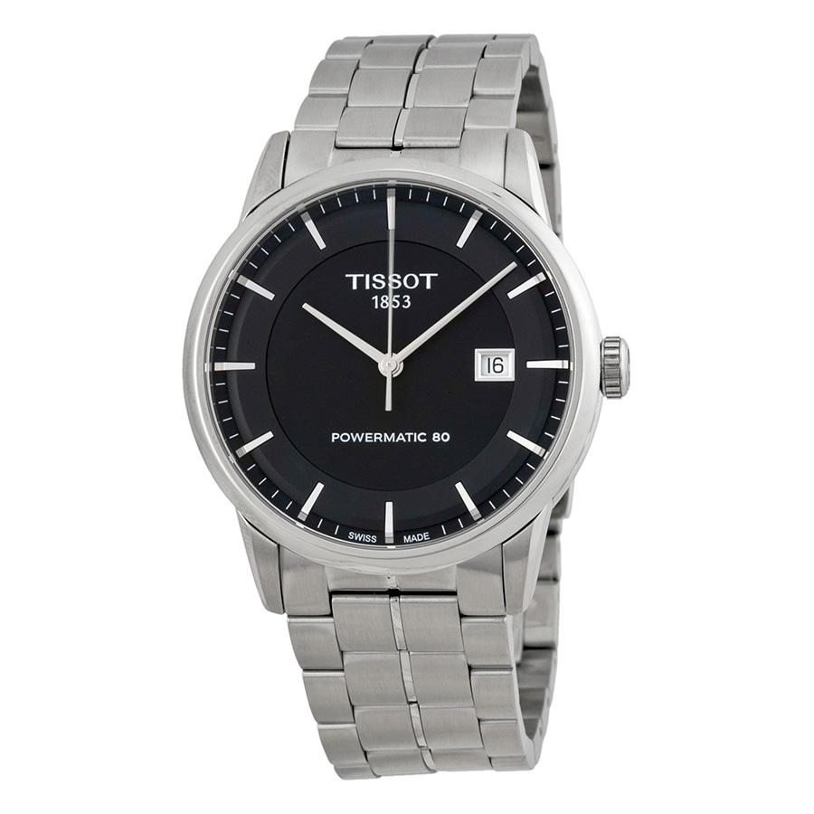 Tissot T-Classic Manual Wind Chronograph Black Face Mens Watch