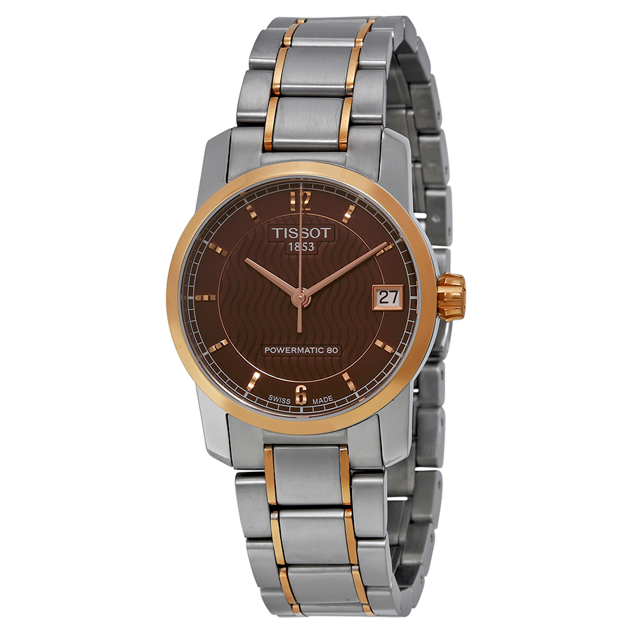 Tissot T-Classic Brown Leather Automatic Watch - Durable and Elegant Timepiece