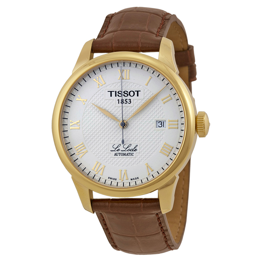 Tissot T-Classic Elegance 41mm Swiss White Dial Automatic Lady's Watch