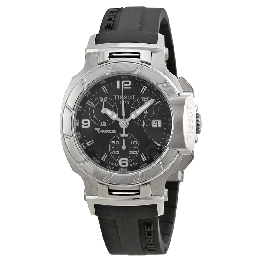 Swiss Tissot T-Race Collection T048.217.17.057.00 Imitation Chronograph Black Face Watch