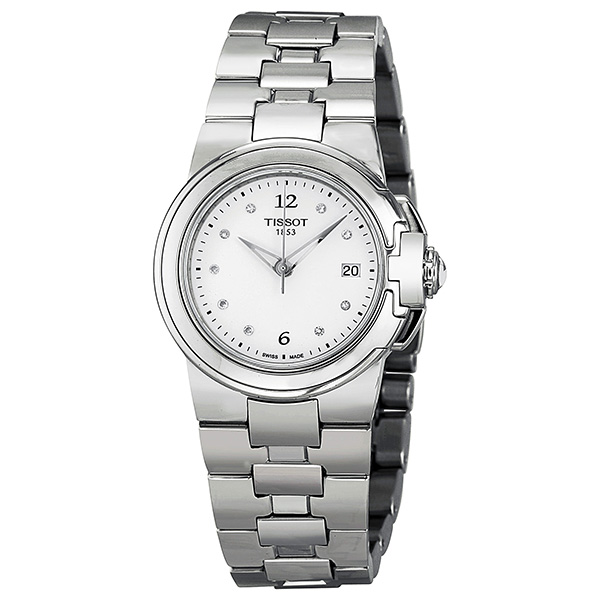 Tissot T-Sport White Chronograph Automatic Mens Watch - Sporty Elegance