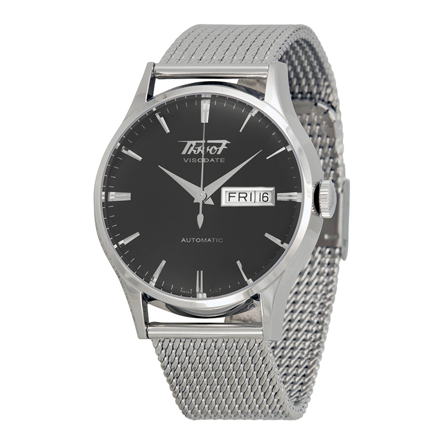 Tissot Swiss Made T0194301105100 Automatic Timepiece with Black Chrome Case