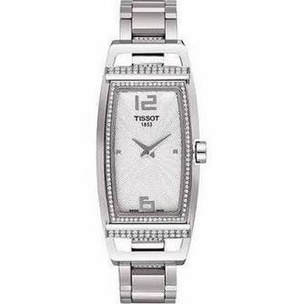 Tissot Lady's Elegance T0373091103701 Stainless Steel Automatic Diamond Set Watch
