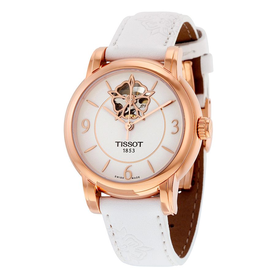 Tissot T-Classic Lady White Pearl Mother of Pearl Dial Automatic Watch