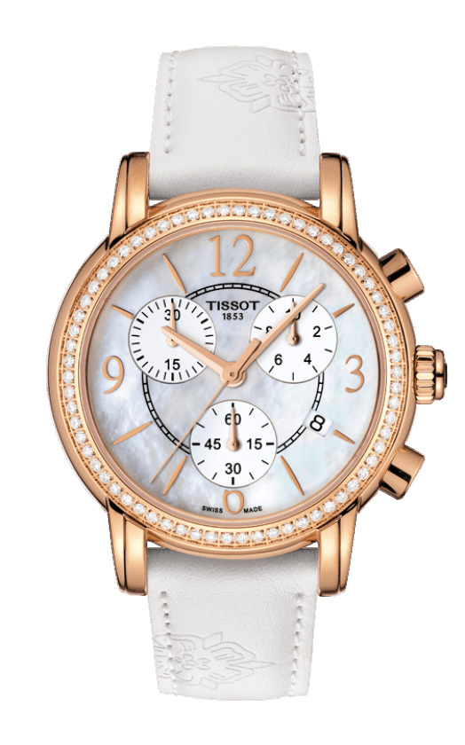 Tissot T0502176711701: Elegant Swiss Quartz Gold-Tone Ladies Watch with Polished Bezel