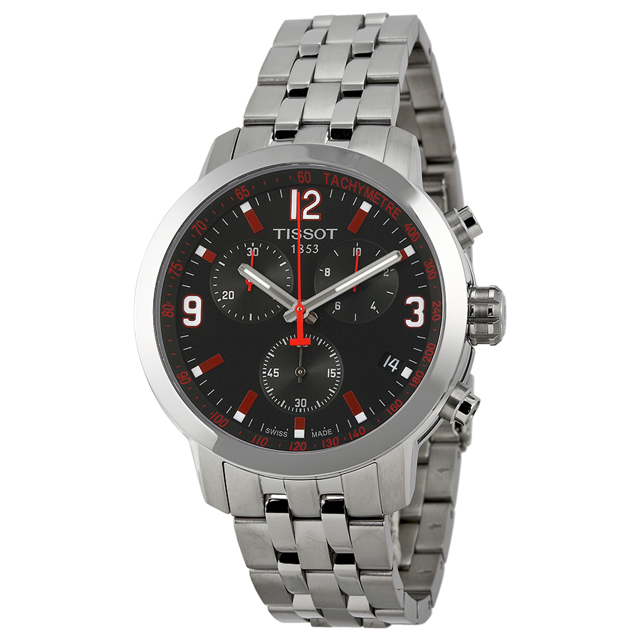 Tissot T-Classic Automatic Black Dial Steel Mens Watch Replica