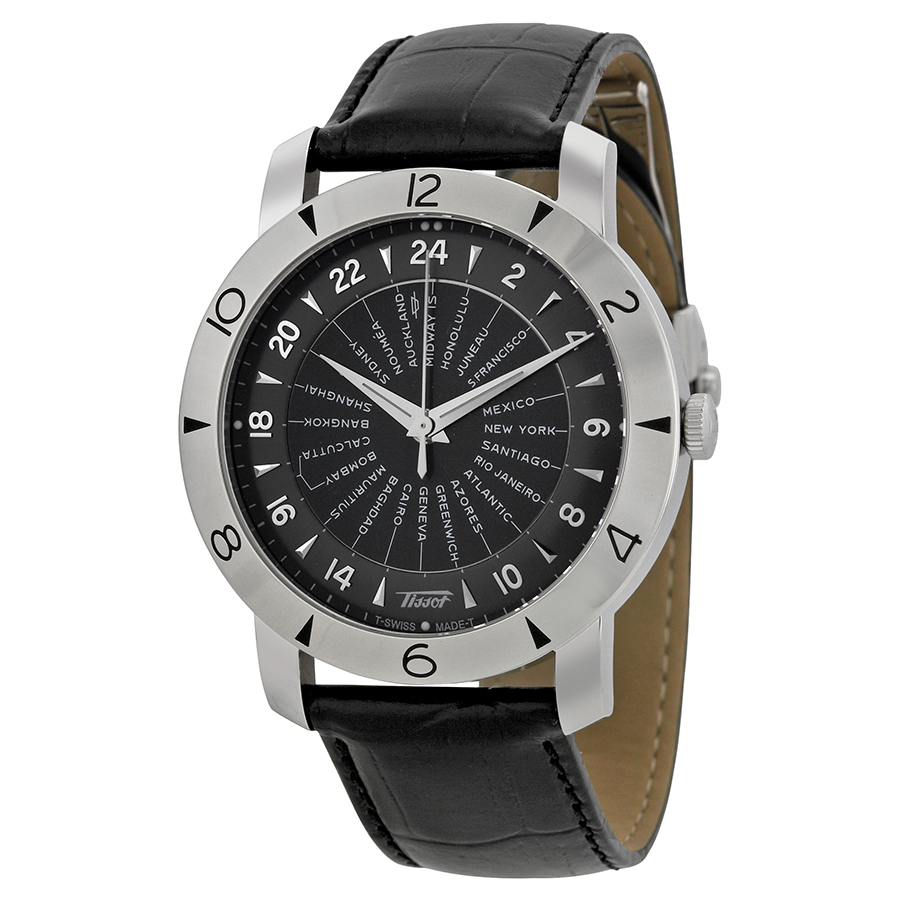 Tissot T0786411605700 Swiss Steel Chronograph Aviator Watch