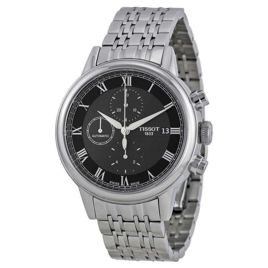 Tissot T0854271105300 Black Dial Automatic Chronograph Replica Watch