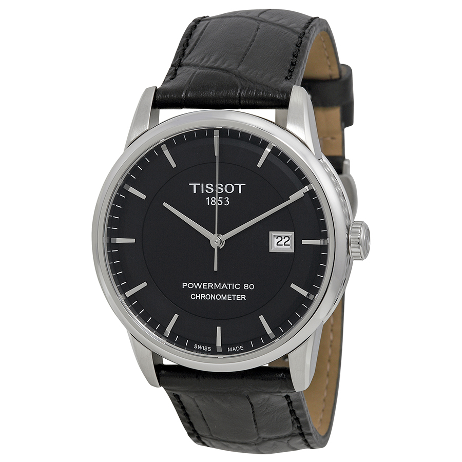 Tissot T0864081605100 Masterpiece Auto Chronograph Jet Black Watch