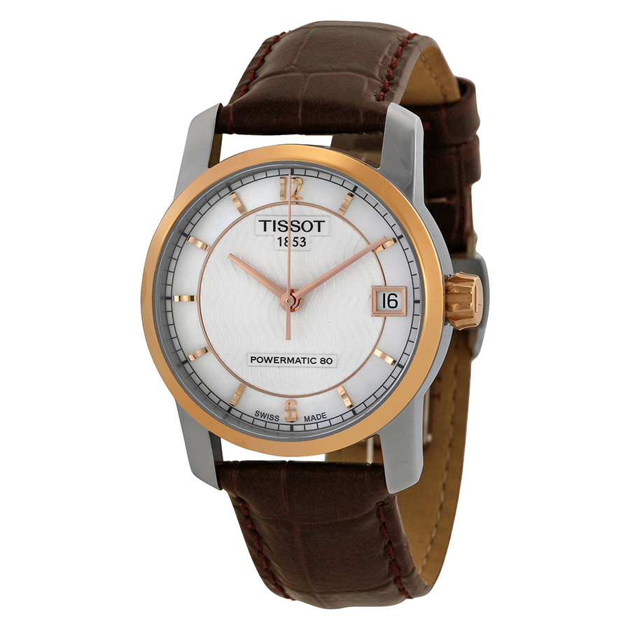 Tissot T0872075611700 Pearl Elegance Automatic Lady's Watch