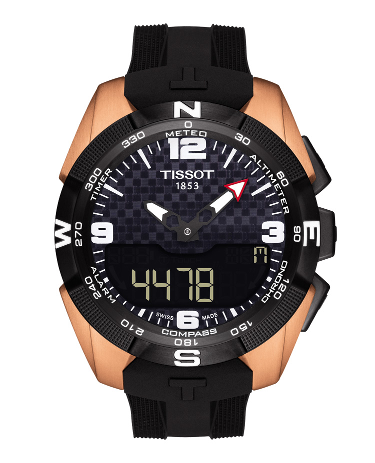 Tissot Swiss T-Touch Diver Titanium Silver Automatic Dive Watch