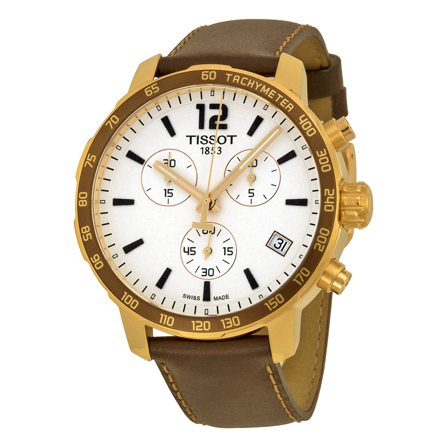 Tissot T095.417.36.037.02 Gold-Plated Diver Watch - Swiss Automatic 40mm, Water-Resistant 200m