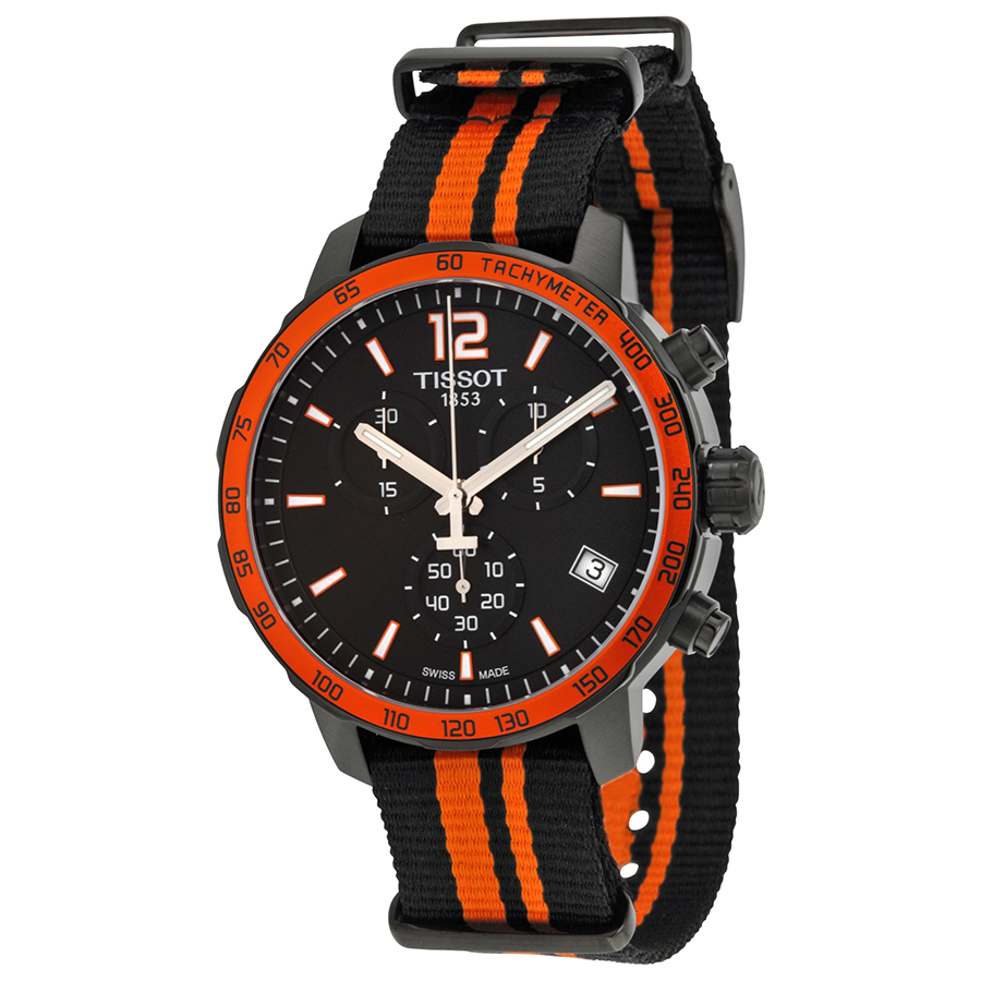 Tissot T0954173705700 Clone Automatic Black Face Chronograph Men's Watch