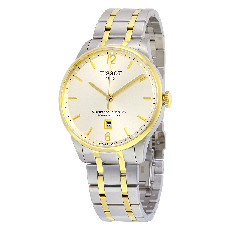 Tissot Swiss Made Automatic 40mm Steel Chronograph Watch - Classic Timepiece