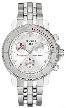 Tissot T19.1.485.31 Mens Watch - Classic Chronograph Automatic Black Face 43mm Replic