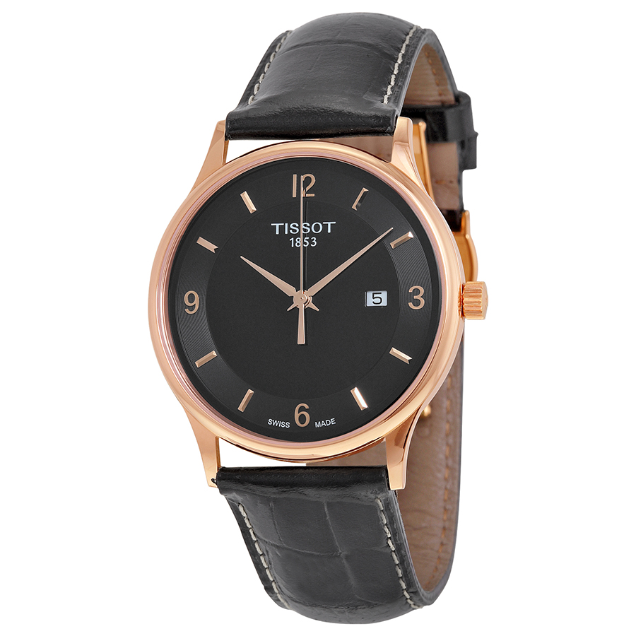 Tissot Avantage Automatic 41mm Black Face Mens Watch