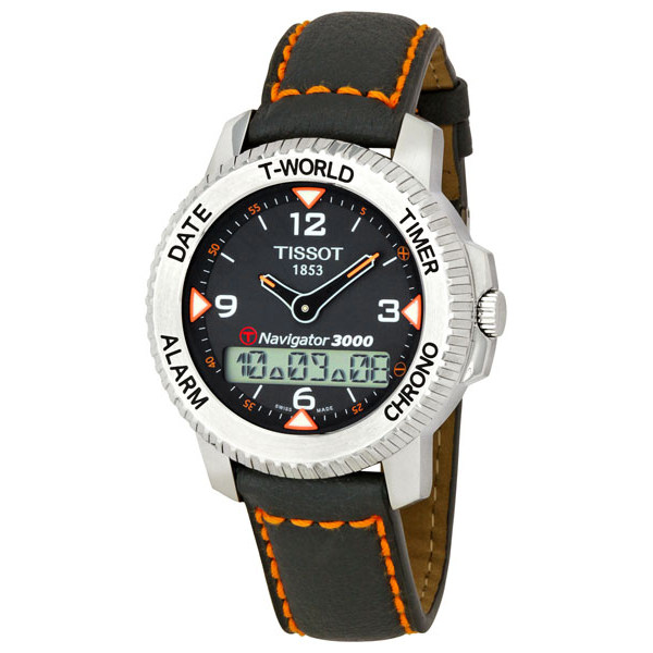 Tissot Swiss Made T96.1.478.32 Automatic Black Dial Chronograph Watch