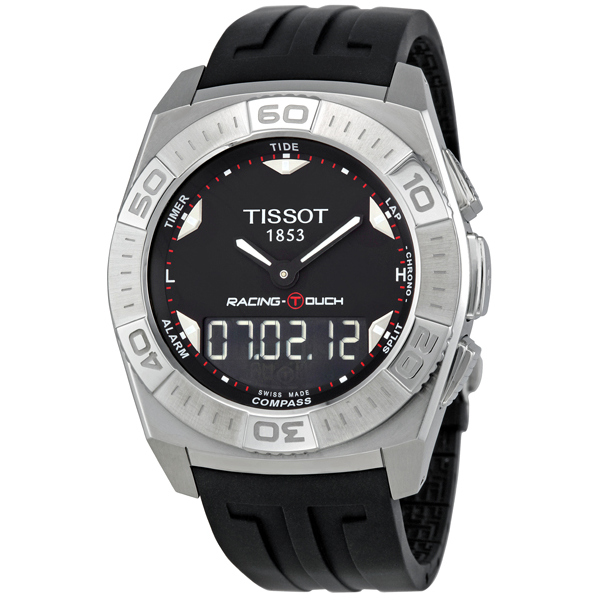 Tissot Touch Collection Diver Chrono Black Steel Replica Watch