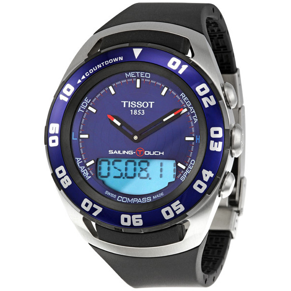 Tissot Swiss-Made Touch Collection Chronograph Steel Bezel Imitation Watch