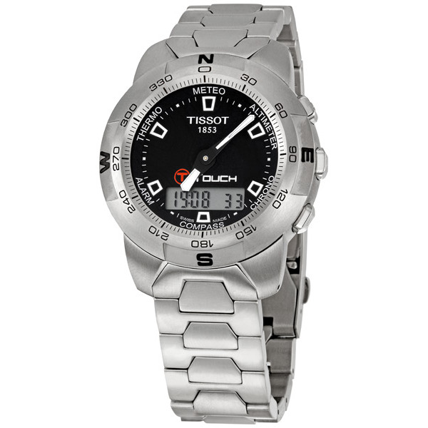 Tissot Touch Collection Automatic Swiss Steel Chronograph Watch