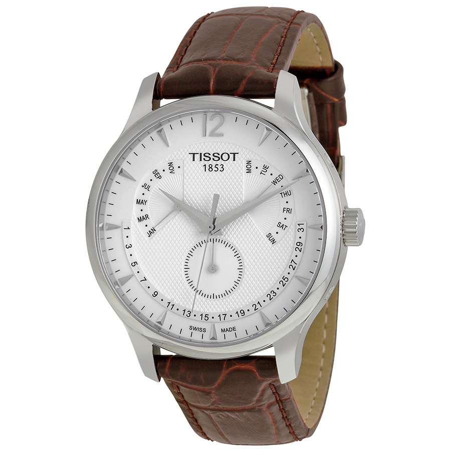 Tissot Tradition T0636371603700 Imitation Swiss Quartz Watch - Stainless Steel, Silver Dial, 25mm, Ladies Style