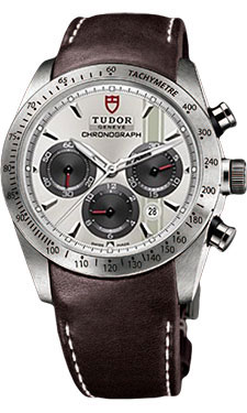 Tudor 42000 SV Swiss Automatic Black Steel Bracelet Watch