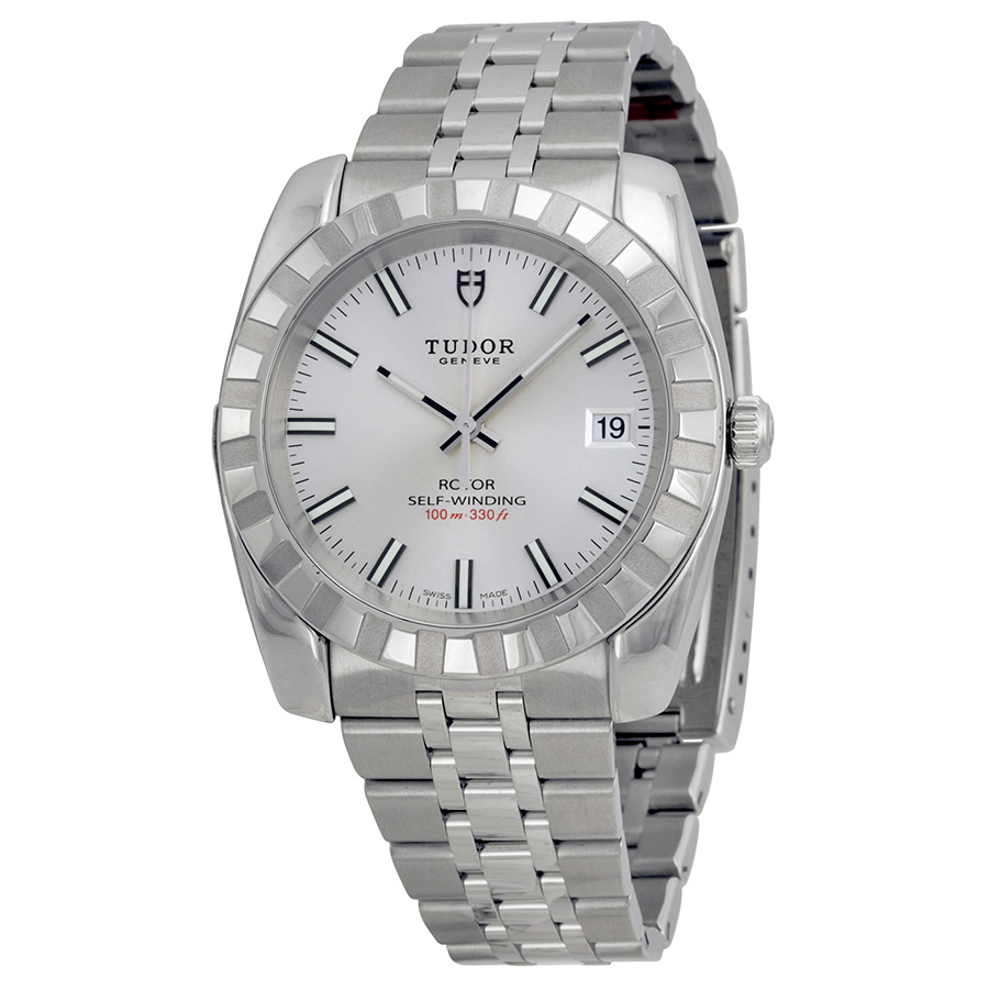 Tudor Date Classic Automatic Stainless Steel Silver Dial Reps Watch