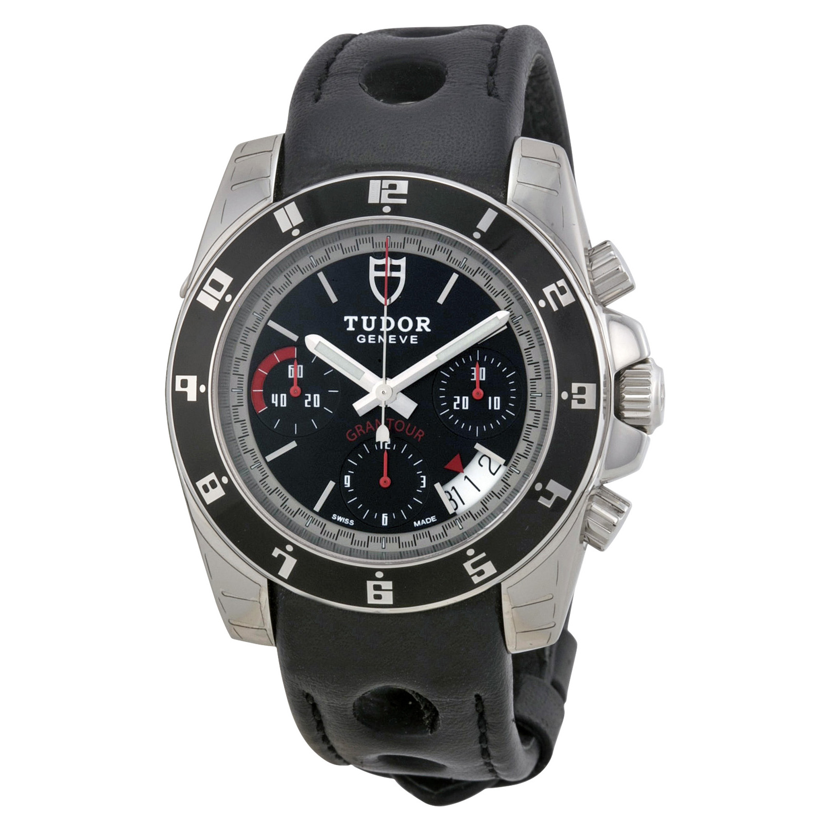 Tudor Grantour Pilot Automatic Jet Black Face Water-Resistant 41mm Replica Watch