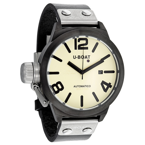 U-Boat 343 Navy Blue Automatic Men's Dive Watch - Imitation Classic 43mm Steel Band