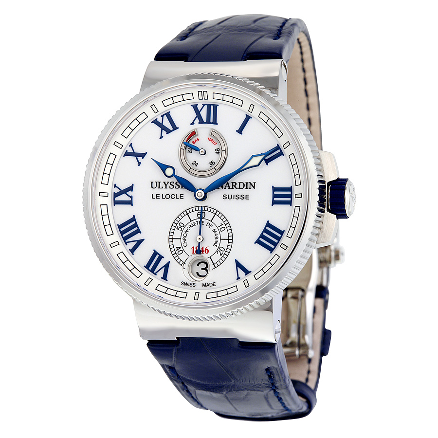 Ulysse Nardin 1183-126/40 Imitation Automatic White Face Diver Watch