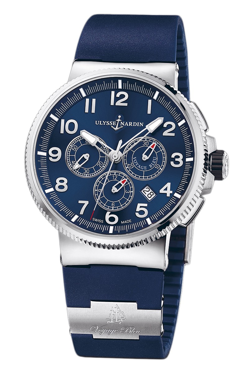 Ulysse Nardin 1503-150LE-3/63-VB Stainless Steel Self-Winding Chronograph Dive Watch