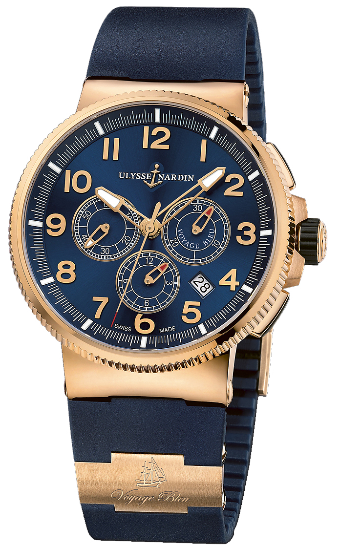 Ulysse Nardin Diver's Legend Automatic Jet Black Watch with Swiss Chronograph
