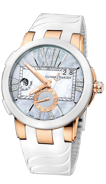 Ulysse Nardin 246-10-3-392 Grey Pearl Timepiece - Automatic Chronograph Watch