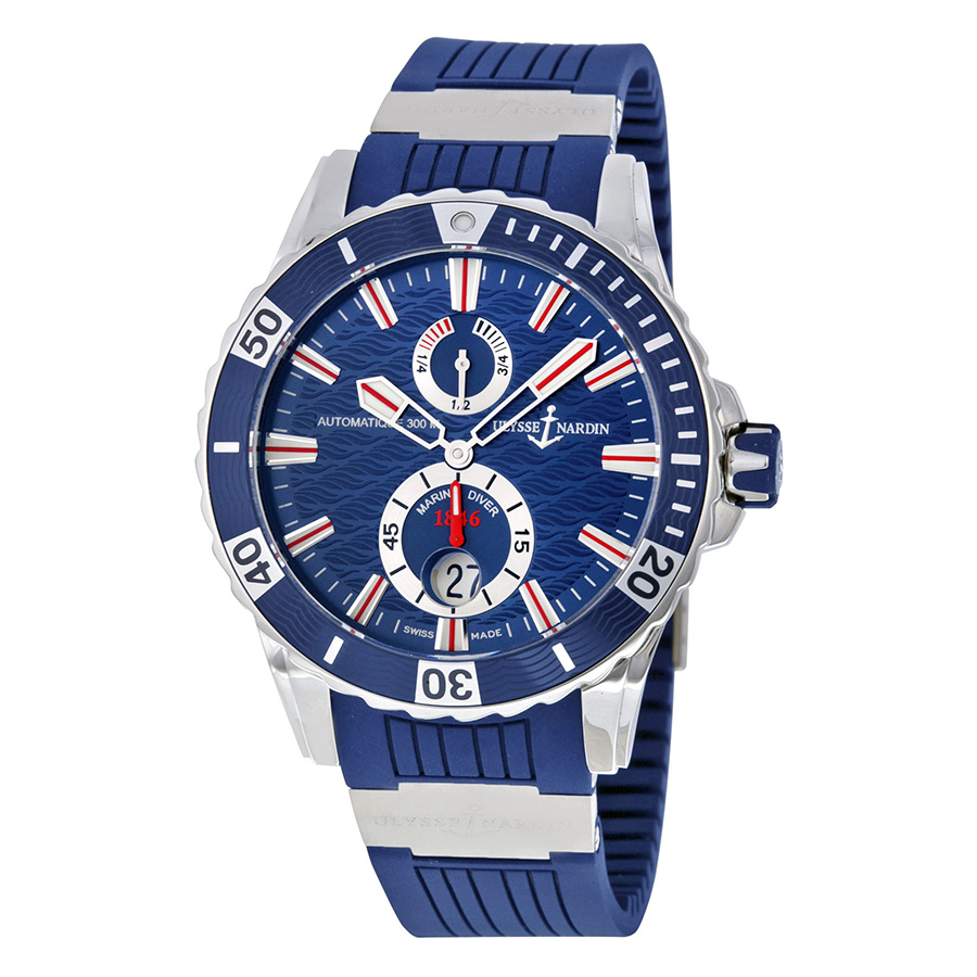 Swiss Crafted Ulysse Nardin 263-10-3/93 Chronograph Dive Timepiece Watch