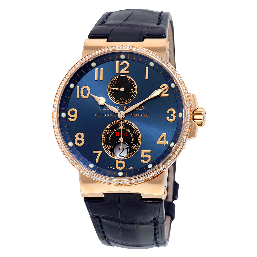 Ulysse Nardin Blue Dial Chronograph 266-66-BLUE Imitation Watch