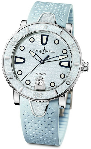 Ulysse Nardin Diver's Dream Automatic Titan Watch - 30mm - Black & Silver Contrast