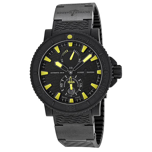Ulysse Nardin Dive Master 263-92-3C-924 Jet Black Face Automatic 300m Water-Resistant Watch